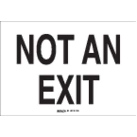 EXit Sign,7X10,Polyester