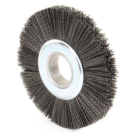 Wire Wheel Wire Brush, Arbor, 8, 7/8 W