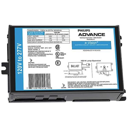 PHILIPS ADVANCE 150 W, 1 Lamp HID Ballast