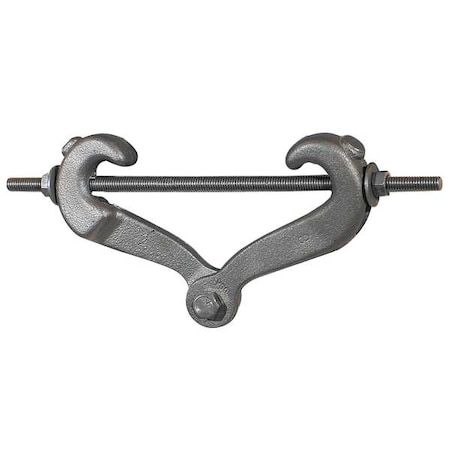 Beam Clamp,Rod Sz 7/8 In,Malleable Iron