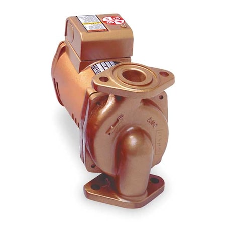 Hydronic Circulating Pump, 1/12 Hp, 115V, 1 Phase, Flange Connection