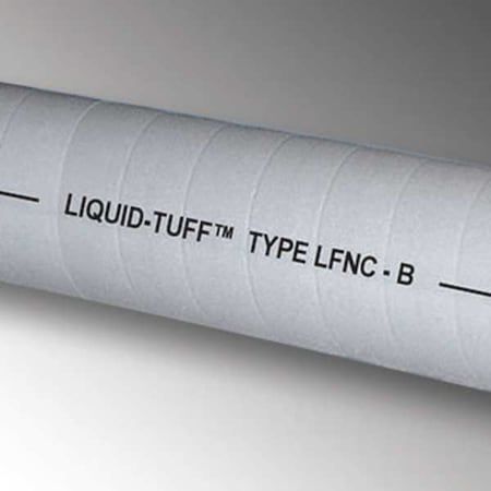 Liquid-Tight Conduit,1-1/4 Inx100ft,Gray