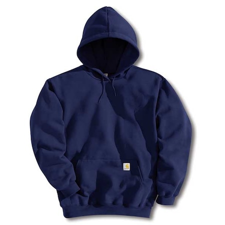 Hooded Sweatshirt,Navy,Cotton/PET,3XL