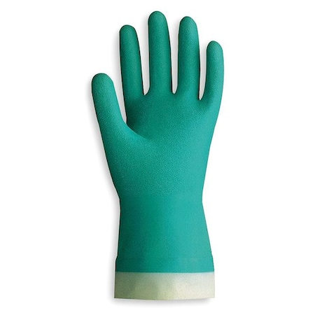 Chemical Resistant Gloves,Nitrile,M,PR