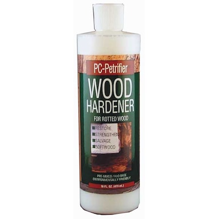 Wood Hardener 16 Oz Size, Bottle Milky White PC-Petrifier