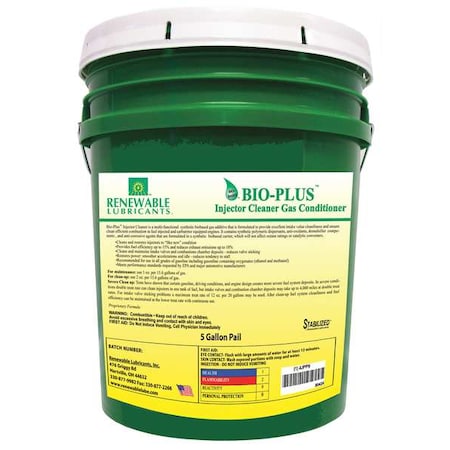 Gas Injector Cleaner, 5 Gal Pail