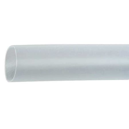 Shrink Tubing,0.093in ID,Clear,4ft,PK25