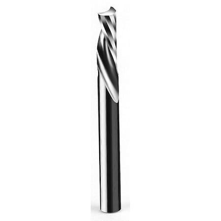 Routing End Mill,Down O-Flute,1/4,1 1/4