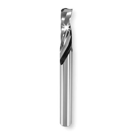 Routing End Mill,Down O-Flute,1/4,1 1/4