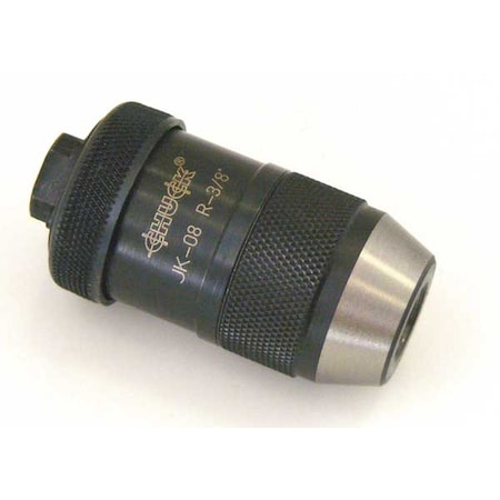 Keyless Drill Chuck 0.512 Cap., 6JT Mount Size, Steel