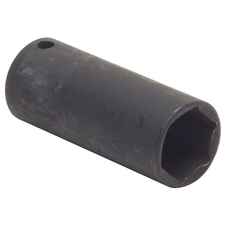 Impact Socket,1/2In Dr,17mm,6pts