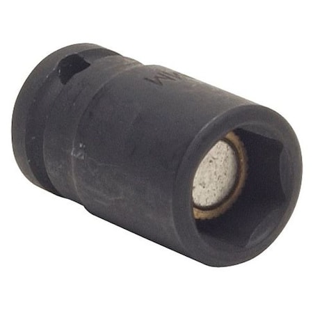 Impact Socket,3/8In Dr,9mm,6pts