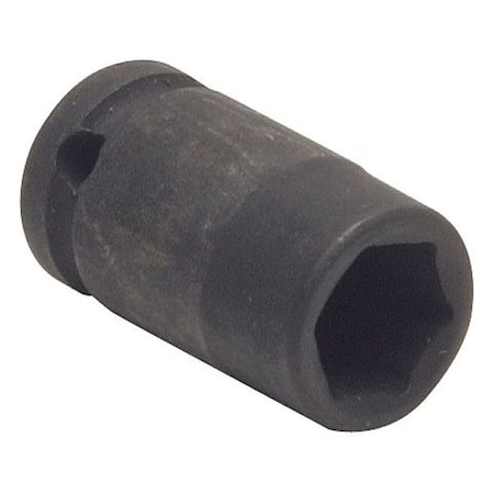 1/4 Dr, 1/2 Size, SAE Impact Socket, 6 Pts