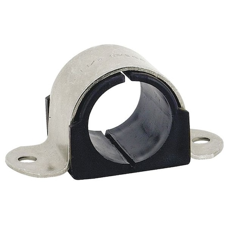 2HoleCushionedClampPipe S 1In,L3 13/64In