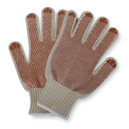 Knit Glove,Poly/Cotton,L,PR