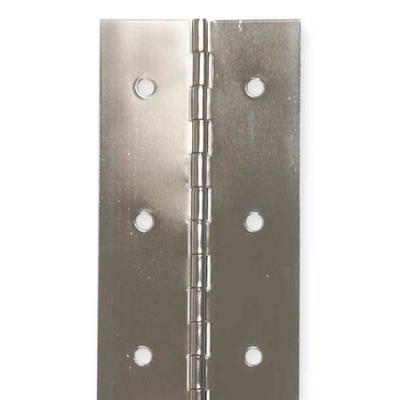 1 In W X 72 In H Steel Continuous Hinge