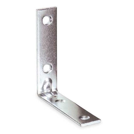 Corner Brace,Steel,3/4 Wx3 1/2 In L