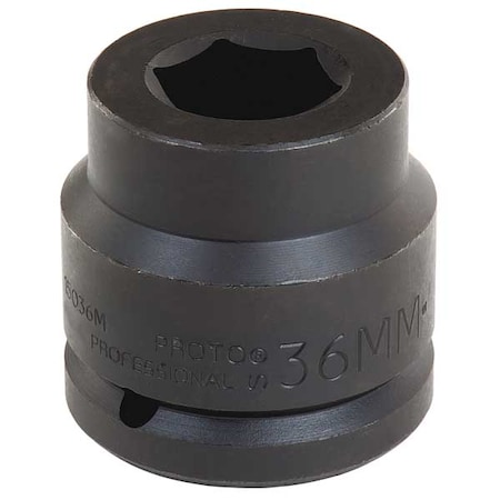 1 1/2 In Drive, 65mm 6 Pt Metric Socket, 6 Points