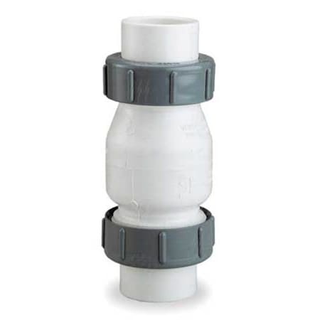 1-1/2 Socket PVC True Union Swing Waste Water Check Valve