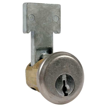 Cabinet And Drawer Dead Bolt Locks, Keyed Alike, 107 Key, For Material Thickness 3/16 In