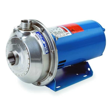 Stainless Steel 1/2 HP Centrifugal Pump 208-230/460V