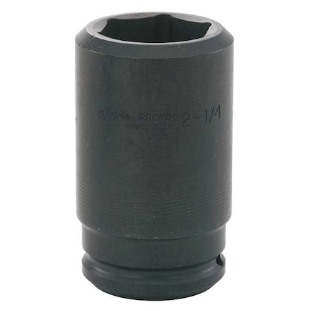 1-1/2 Dr, 3-15/16 Size, SAE Impact Socket, 6 Pts