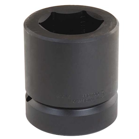 2-1/2 Dr, 2-3/4 Size, SAE Impact Socket, 6 Pts