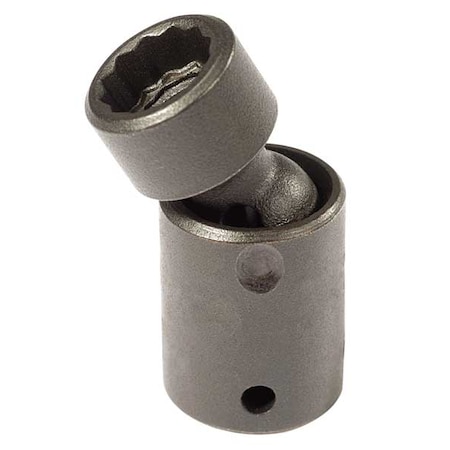 1/4 In Drive Impact Socket, Metric