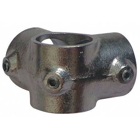 Structural Fitting, Side Outlet Tee-E, Aluminum, 1 In Pipe Size
