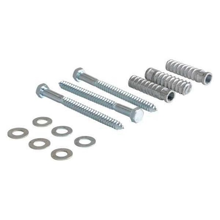 Concrete Installation Kit,F/72 In Stops