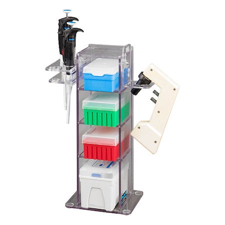 Lab Bench Vertical Organizer,PETG