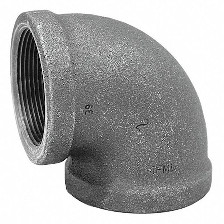 3/4 X 3/8 Malleable Iron 90 Degree Reducing Elbow