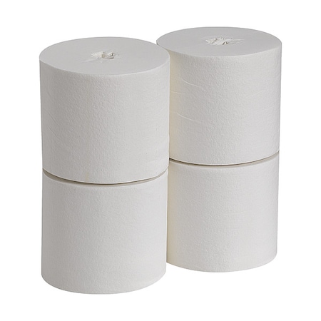 Dry Wipe Roll, Center Pull, Double Recreped DRC, 7 3/4 X 13 1/4 In, 260 Sheets, White, 4 Pack