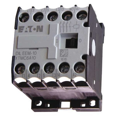 IEC Mini Magnetic Contactor, 3 Poles, 12 V AC, 6 A, Reversing: No