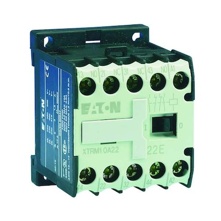 IEC Mini Control Relay,2NO/2NC,24VDC,10A