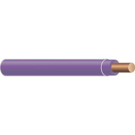 Building Wire, THHN, 12 AWG, 500 Ft, Purple, Nylon Jacket, PVC Insulation
