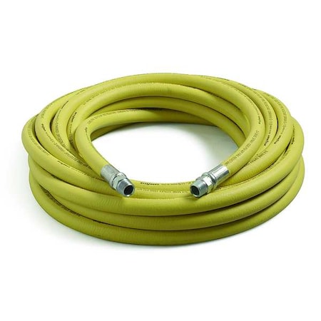 1 X 50 Ft Nitrile Coupled Mine Air Hose 1000 Psi YL