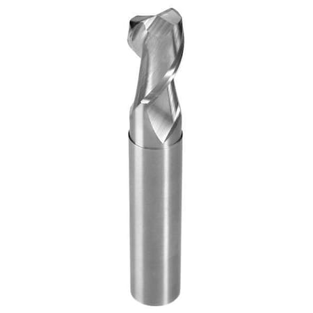 5/8 Two Flute Routing End Mill Corner Radius, 2-1/8 Neck