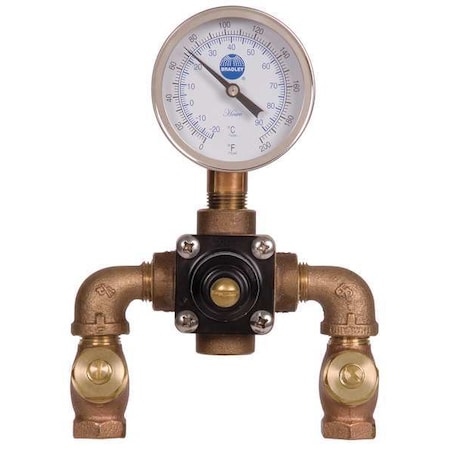 Mixing Valve,Bronze,7 Gpm