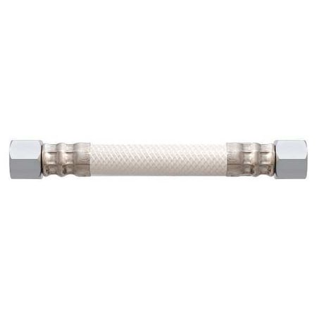 Braided Connector,3/8 COMPx3/8 COMPx20 L