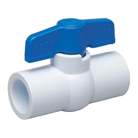 1/2 Socket PVC Ball Valve Inline