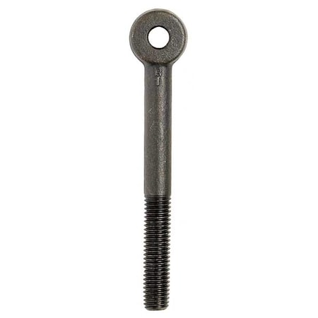 Rod End, Steel, Black Oxide, 3/8-16 Thrd Sz, 2 In Thrd Lg, 3 3/4 In Overall Lg, 10 PK