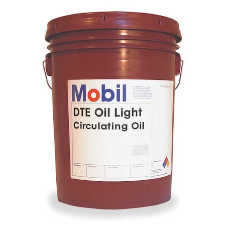 Circulating Oil, Pail, 5 Gal, DTE Oil Light, ISO Grade 32