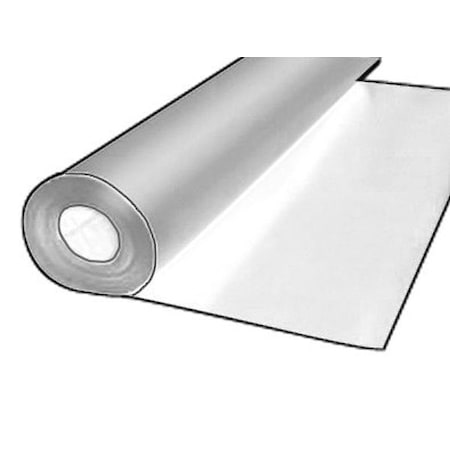 White UHMW Roll Stock 50 Ft L X 4 W X 0.031 Thick