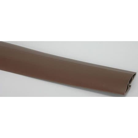 Cable Protector,1 Channel,Brown,25 Ft.L