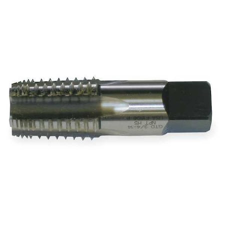 Pipe Tap, 1-11-1/2, Taper, 5 Flutes, NPT