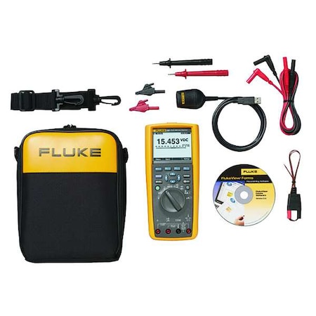 Digital Multimeter Kit, 1,000 Max. AC Volts, 1,000 Max. DC Volts, 10 Max. AC Amps, 10 Max. DC Amps