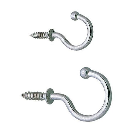 Load Rated Hook,304 SS,1-19/32 In,PK5