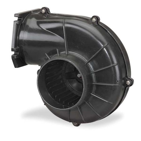 Round OEM Blower, 2500 RPM, Direct, Glass Filled Polypropylene