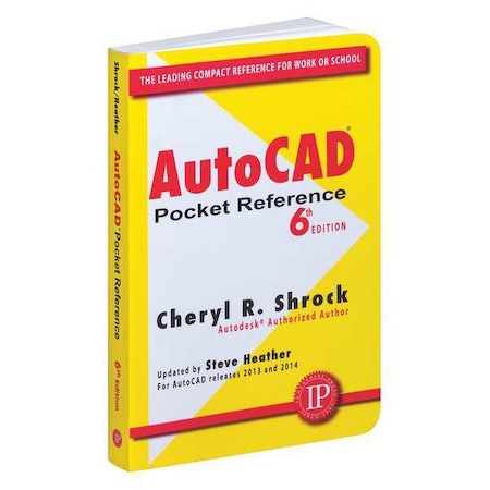 Engineering And Architecture Reference Book, AutoCAD Pocket Reference, 6th Ed, English, Paperback
